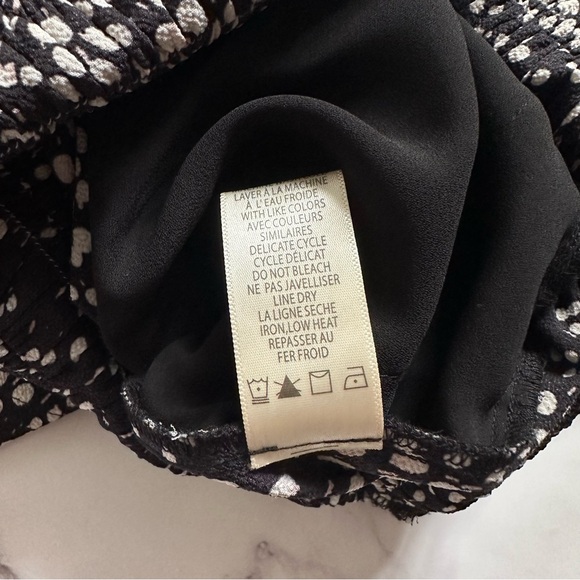 NWT Max Studio London US M Smocked Dot-Print Jumpsuit - Picture 11 of 15